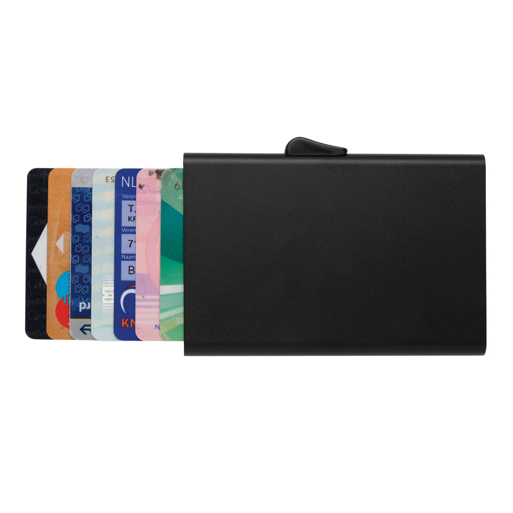 C-secure RFID korthållare i aluminium