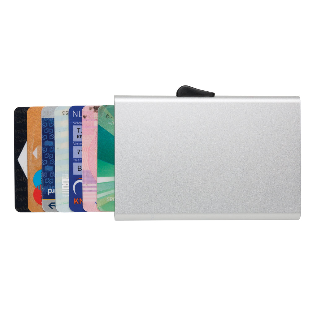 C-secure RFID korthållare i aluminium