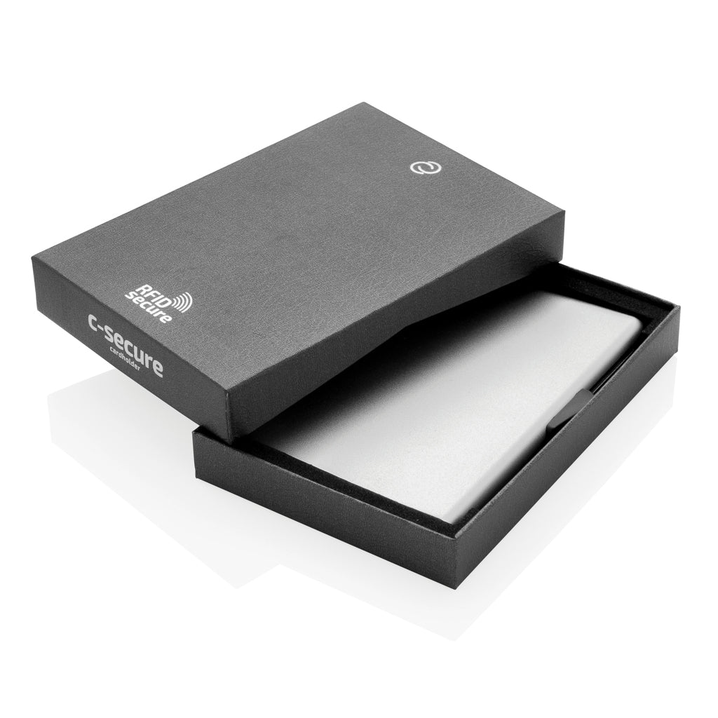 C-secure RFID korthållare i aluminium